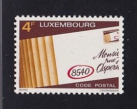 Luxembourg   #648    MNH   1980   postal code introduction
