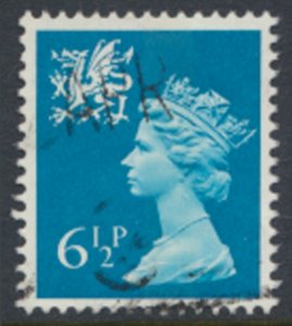 Wales   Machin 6½p SG W22 SC# WMMH7 Used see details    