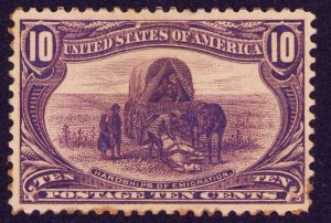 US #290 1898 10c Trans-Mississippi MNH