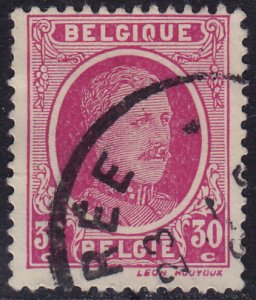 Belgium - 1925 - Scott #153 - used - King Albert