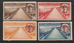 DOMINICAN REPUBLIC #306-9 GEORGE WASHINGTON BRIDGE MH