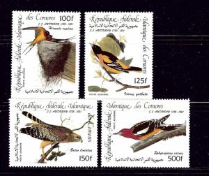 Comoros Is C139-42 MNH 1985 Birds