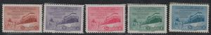 Saudi Arabia 1952 SC 187-191 MNH Set SCV $162.00