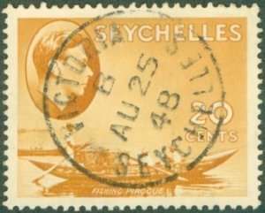 SEYCHELLES 136 USED BIN $2.00