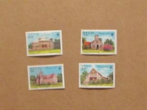 Nevis - 456-9, MNH Set. Christmas. SCV - $2.20