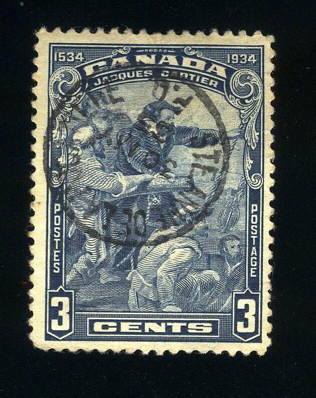 1934,Canada, Cartier , XF-Used ,CDS,SON # 208