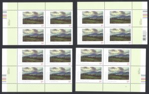 Canada Sc# 2109 MNH PB Set/4 2005 50c Homer Watson - Down in the Laurentides