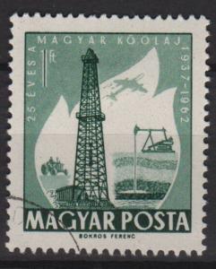 Hungary 1962 - Scott 1474 CTO - Oil derrick 