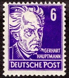 1948, Germany, 6pf, MH, Sc 10N30