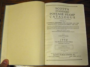 1950 Scott Standard Stamp Catalogue - Europe-Asia-Africa