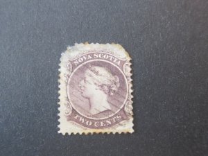 Canada Nova Scotia 1860 Sc 9 FU