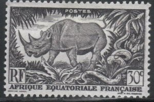 French Equatorial Africa Scott No. 167