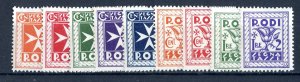 1382 WX Italy Rhodes 1934 Scott#  J1/9 MVLH* cat. $42.75 ( Offers welcome )