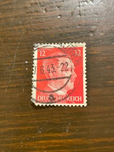 Germany SC 513  Used 12pf Adolf Hitler (5) - VF/XF