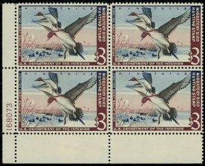 MALACK RW29 VF OG NH, Plate Block of 4,  Rare! pb2061