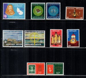 Netherlands Antilles #303//B172-B183  6 Sets MNH $3.10