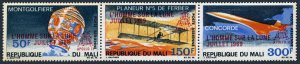 Mali C78-C80a, MNH. MiCHEL 201-203. L HOME SUR LA LUNE/JULLET 1969/APOLLO.
