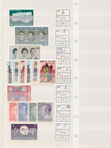 Luxembourg 1950s/70s M&U (Apx 250 Items) Welfare Trains ZK1725