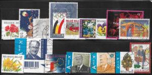 Belgium collection of 1326 DIFFERENT 2017 SCV $825.00 + -see descrip. -price cut