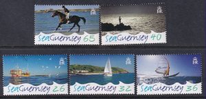 Guernsey 875-879 MNH VF