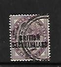 BECHUANALAND PROTECTORATE, 33, USED, GREAT BRITAIN STAMP OVPTD