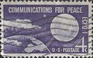 # 1173 USED ECHO-1 COMMUNICATIONS FOR PEACE    