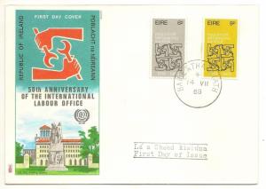 Ireland 1969 ILO FDC