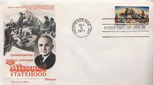 United States, First Day Cover, Missouri, Art