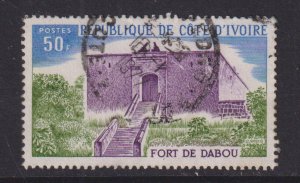 Ivory Coast #397 used  1975  Fort Dabou