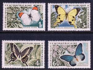 Central African Republic 29-32 MNH CV $7.85