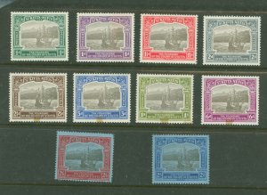 St. Kitts-Nevis #52-61 Unused Multiple