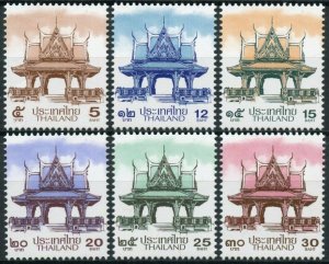 Thailand 2021 MNH Architecture Stamps Thai Pavilions Definitives 6v Set