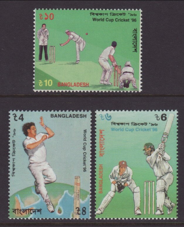 Bangladesh 511-513 Cricket MNH VF