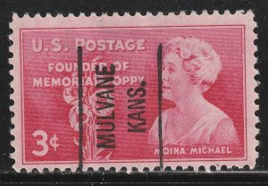 Precancel - Mulvane, KS - PSS L-2HS 