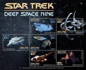 Palau 2015 - Star Trek Deep Space Nine - Sheet of 6 stamps - Scott #1297 - MNH