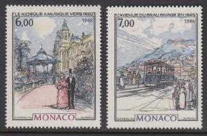 Monaco 1546-7 mnh