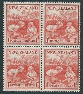 NEW ZEALAND 1938 Health block of 4 MNH - SG cat £34........................60305