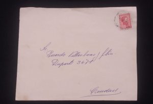 D)1972, URUGUAY, LETTER WITH GENERAL STAMP JOSÉ GERVASIO ARTIGAS, 1764-1850,