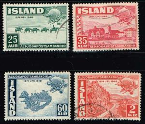 Iceland # 253 - 256 U