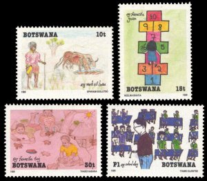 Botswana 1989 Scott #460-463 Mint Never Hinged