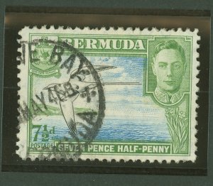 Bermuda #121D  Single (Bird)