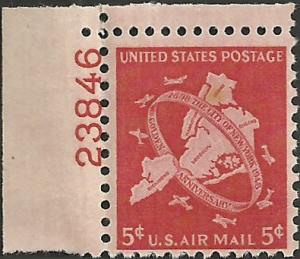 # C38 MINT NEVER HINGED NEW YORK CITY