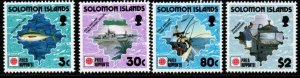 SOLOMON ISLANDS SG708/11 1991 PHILA NOPPON 91 MNH
