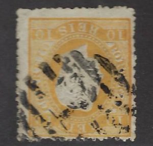 Portugal SC#35 Used F-VF rough perfs SCV$27.50...in Demand!