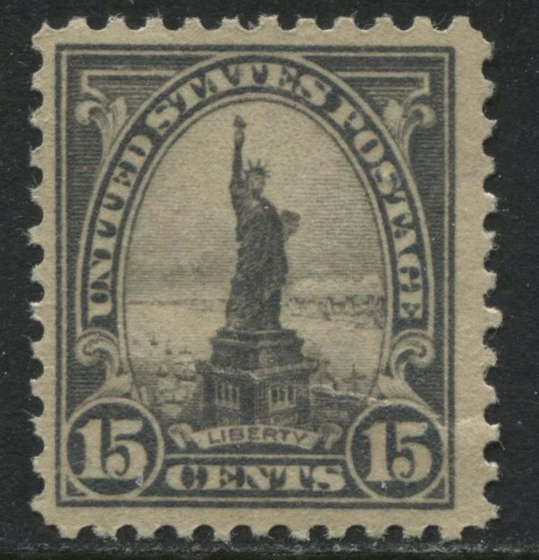 Usa 22 Cent Postal Stamp With The Statue Of Liberty Stock Photo