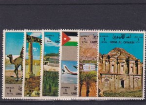 SA26d Umm al-Qiwain, UAE 1972 Jordan - Buildings, MNG stamps