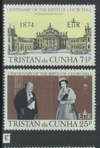 XG-Z872 TRISTAN DA CUNHA - Churchill, 1974 Birth Centenary MNH Set