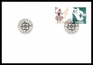 Sweden 1460-1461 U/A FDC