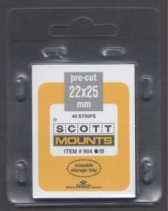 Scott/Prinz Mounts 22x25 Package of 40