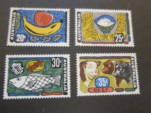 Australia 1972 Sc 519-22 set MNH
